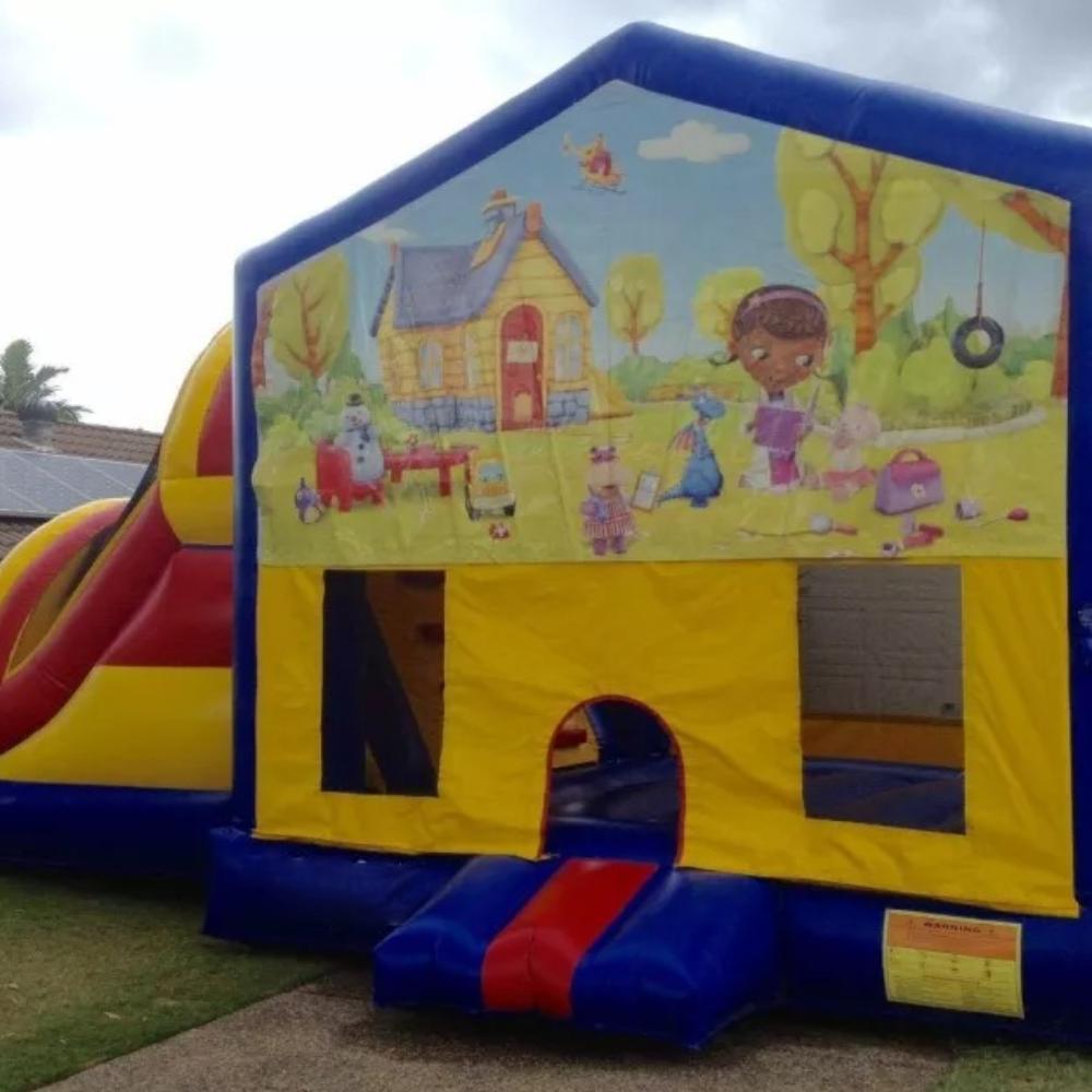 Doc McStuffins Large Banner Jumping Castle