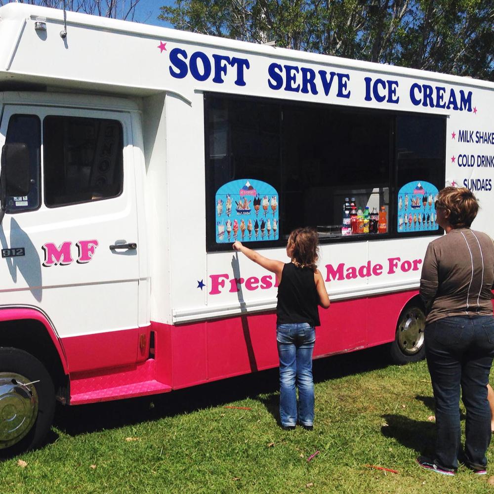 Mr Super Soft Ice cream van