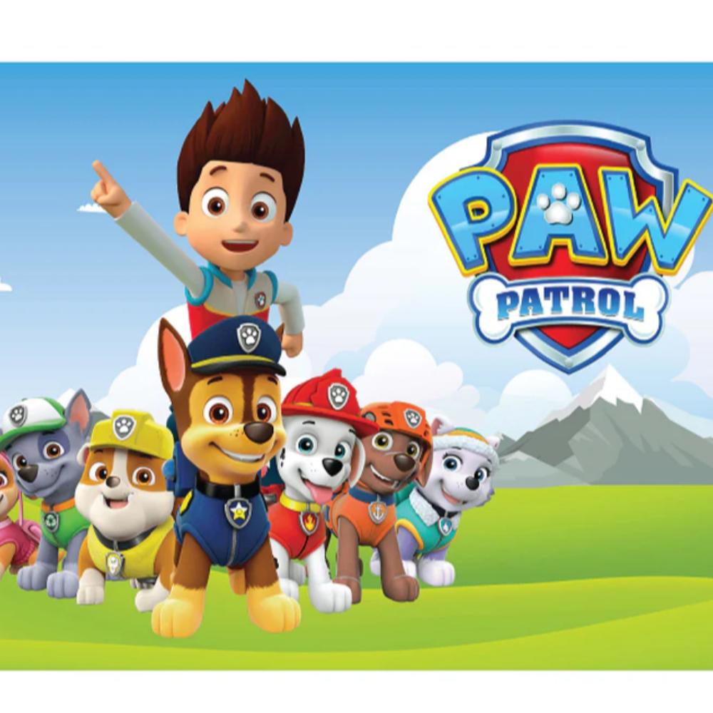 Paw Patrol Rectangle Backdrop