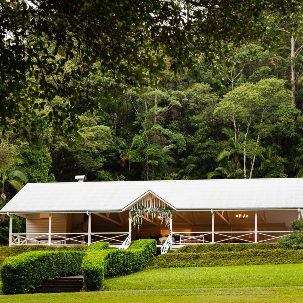 Byron Bay Hinterland Wedding Venue - Ceremony, Reception Styling + Florals (Weekend)
