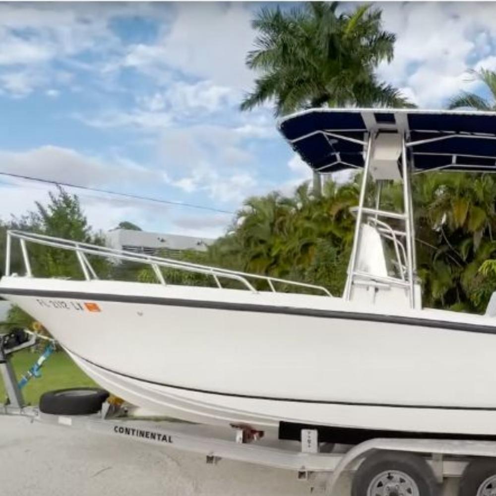 Fishing Boat with Centre Console