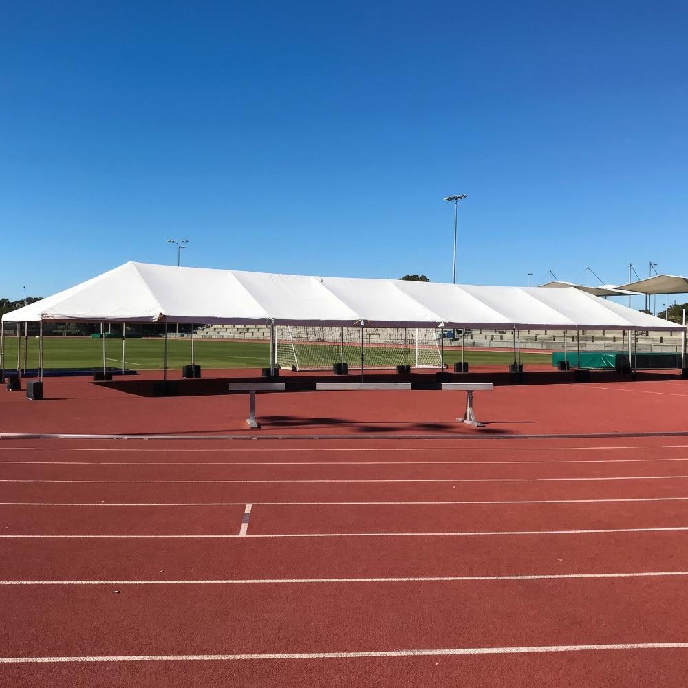 Pegged 6m x 24m Marquee