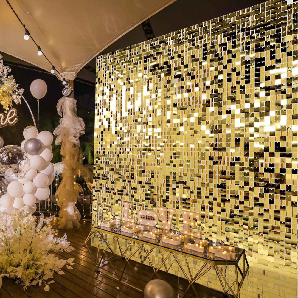 Gold Shimmer Wall 4.2m x 2m