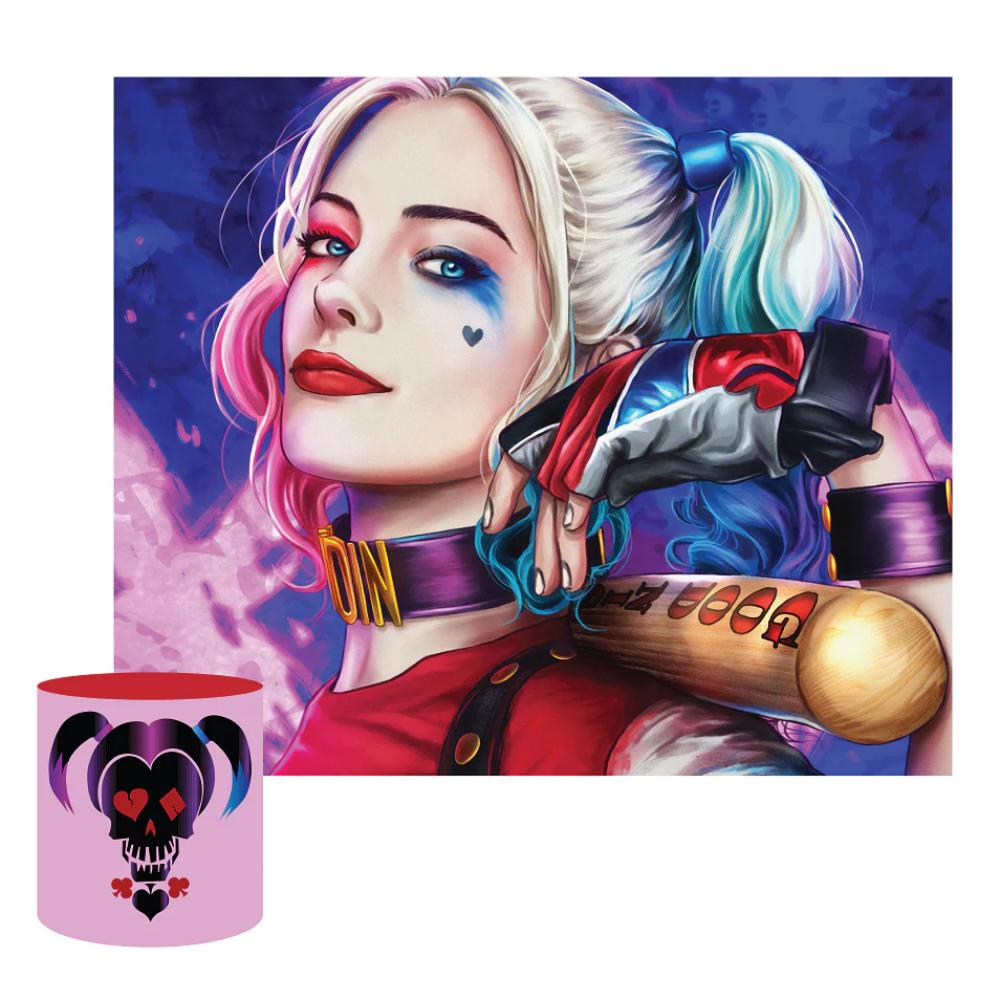Harley Quinn Rectangle Backdrop Package