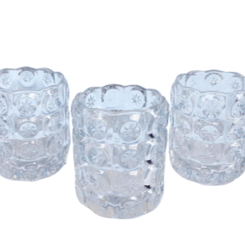 Babule Glass Tea Candle Holder