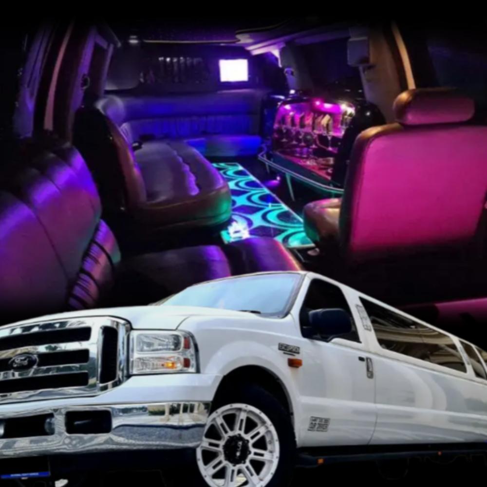Super Stretch F250 Limousine Hire
