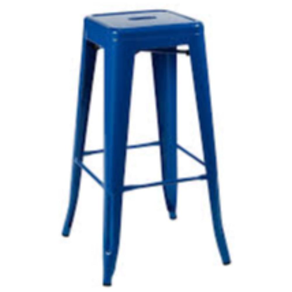 Stool - Tolix Blue