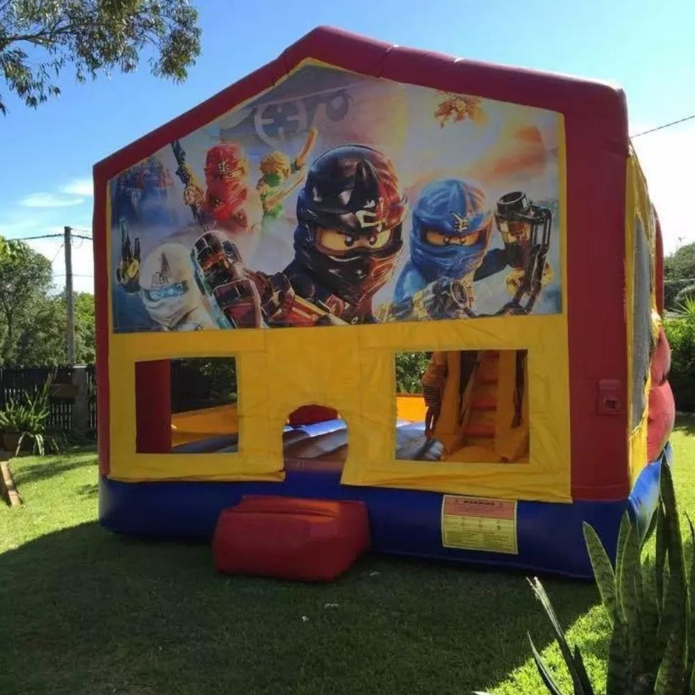 Lego Ninjago Medium Banner Jumping Castle