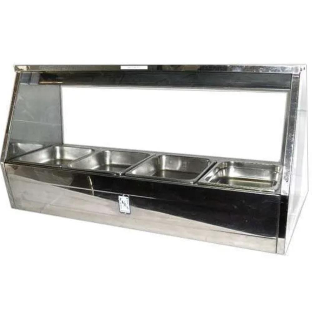 Bain Marie - Glass Front (Four Tray)