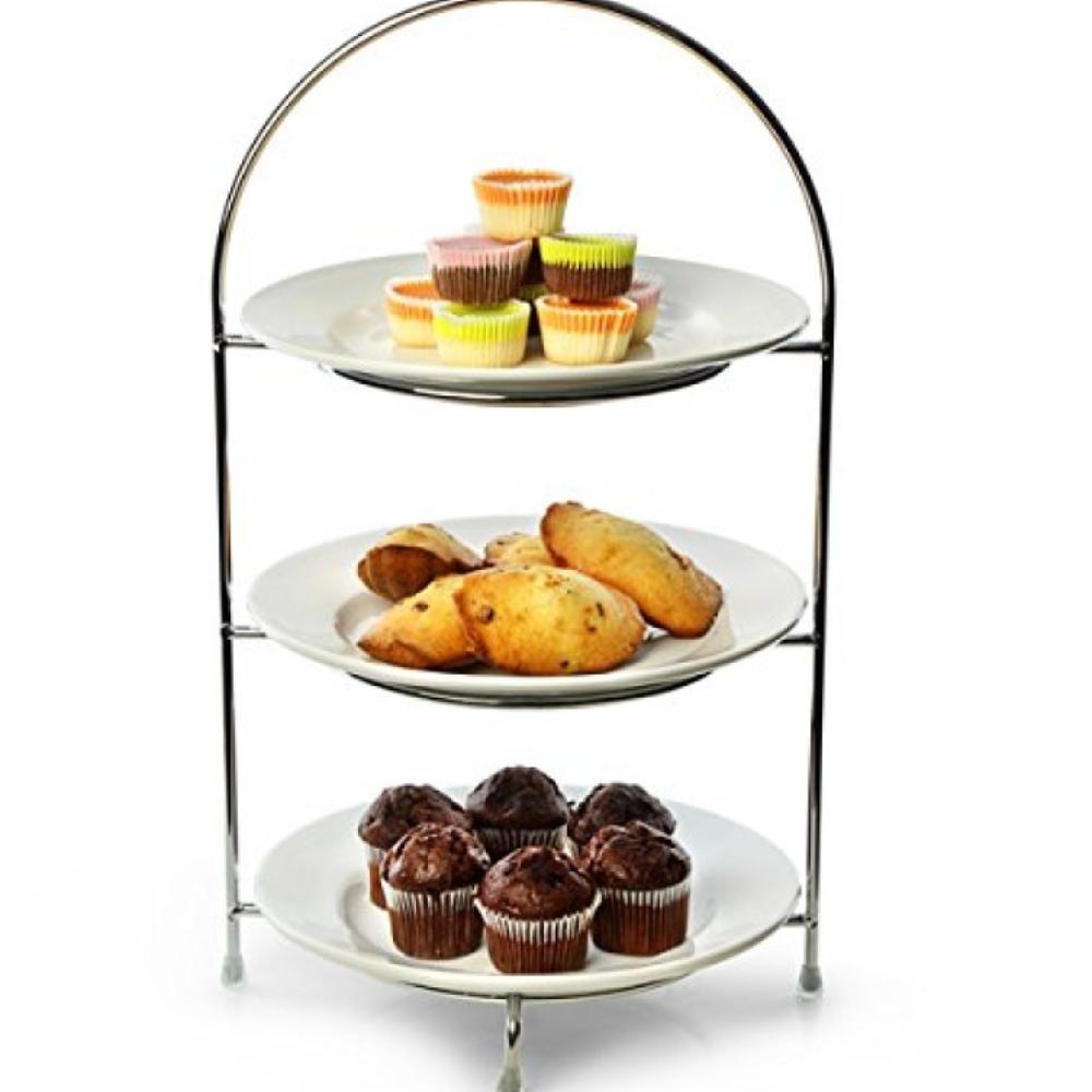 High Tea Stand with 3 plates (3 Tier)