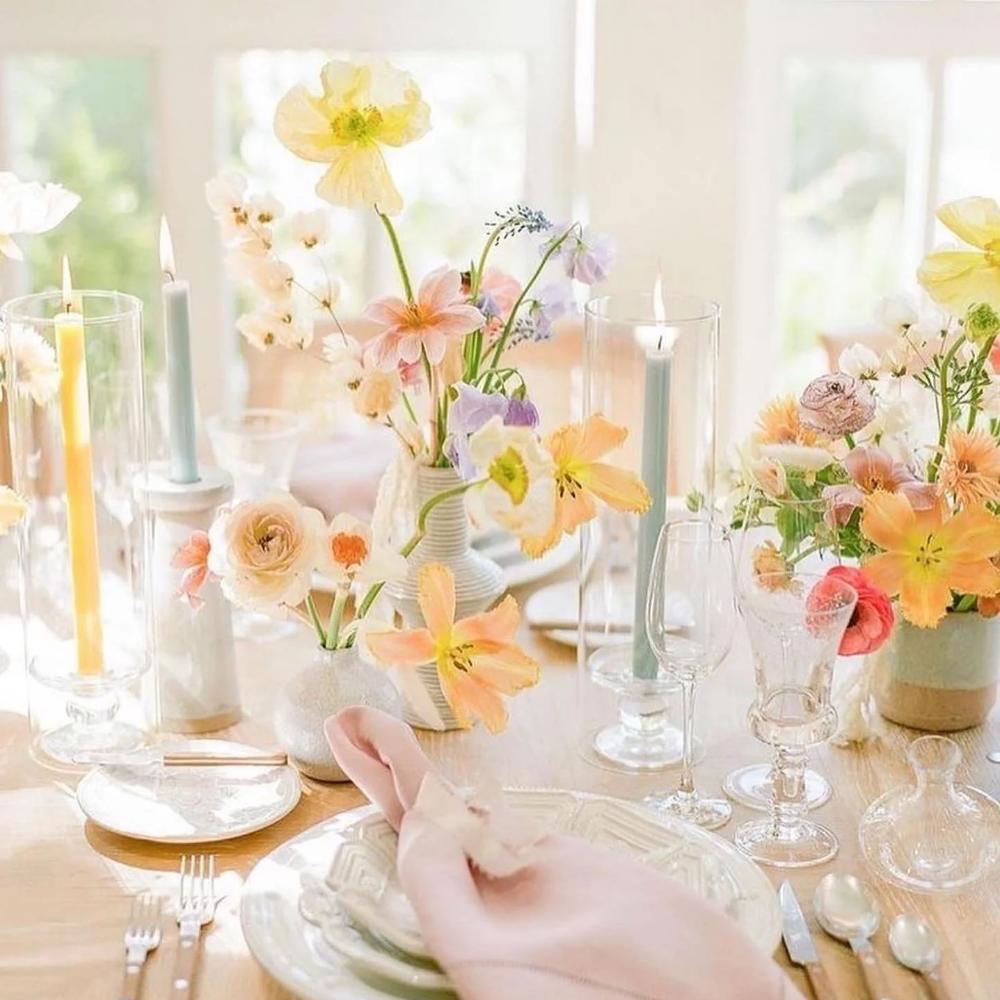 Bud Vases with Floral - 2 stems