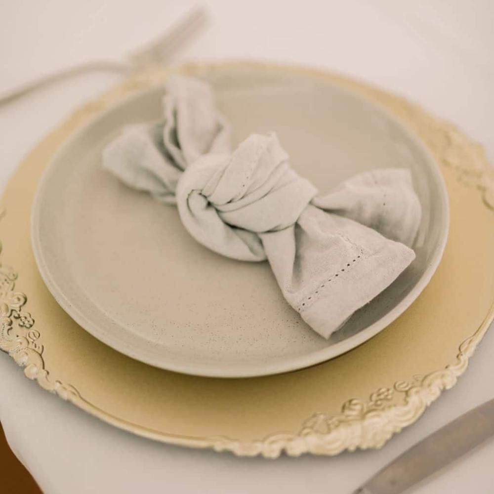 Charger Plate - Ornate Gold
