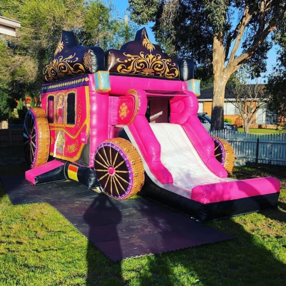 Princess Carriage Jumping Castle