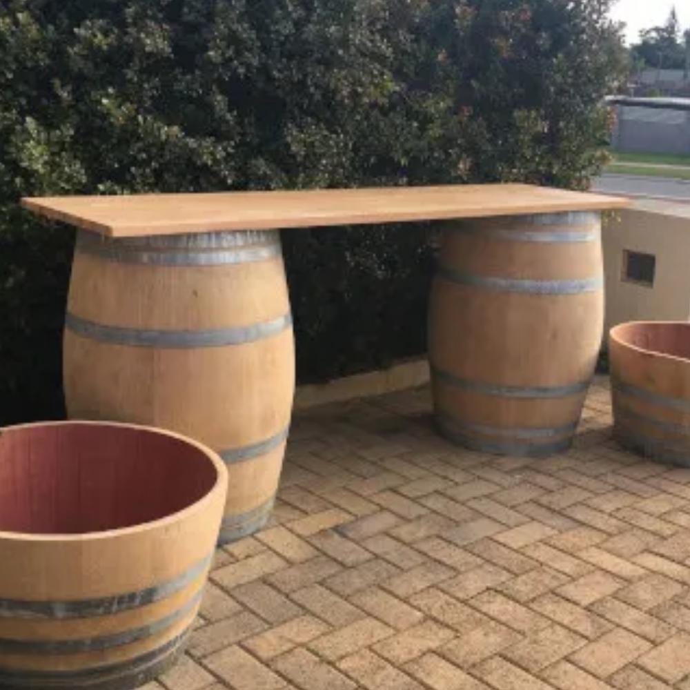 Genuine Wine Barrel Bar