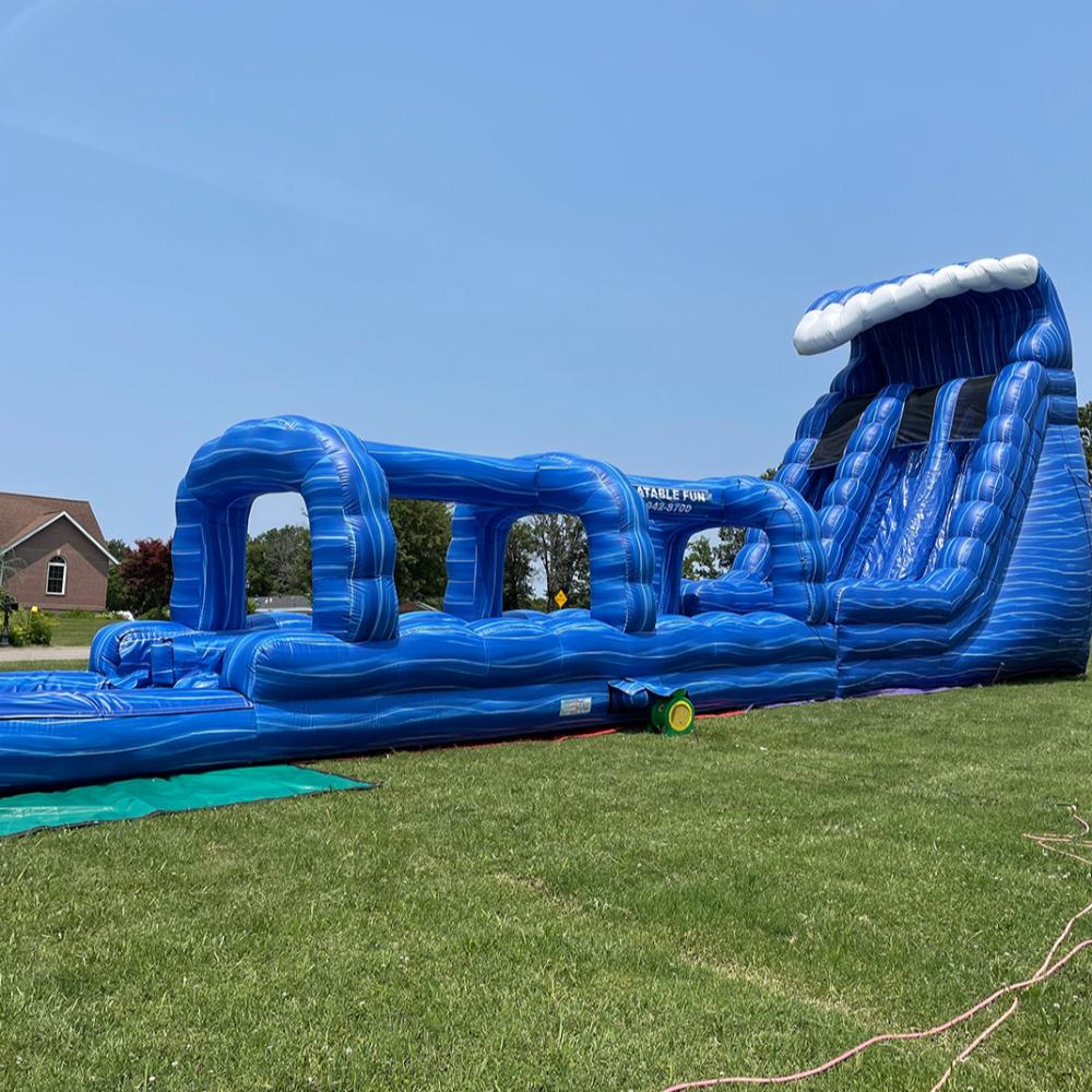 20m Ripcurl Dual Lane Waterslide Inflatable