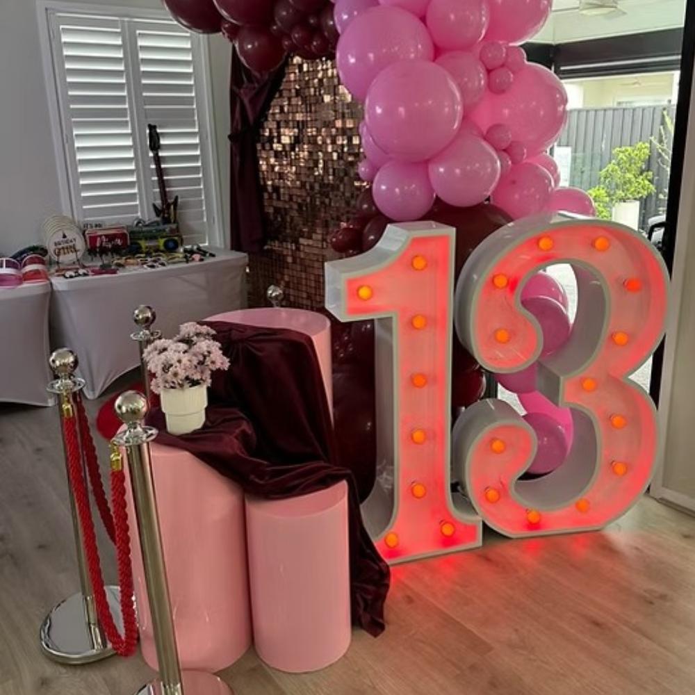 Light up numbers/letters (Duo)