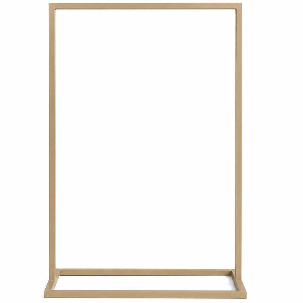 Backdrop - Oatmeal Welcome Sign Stand Hire