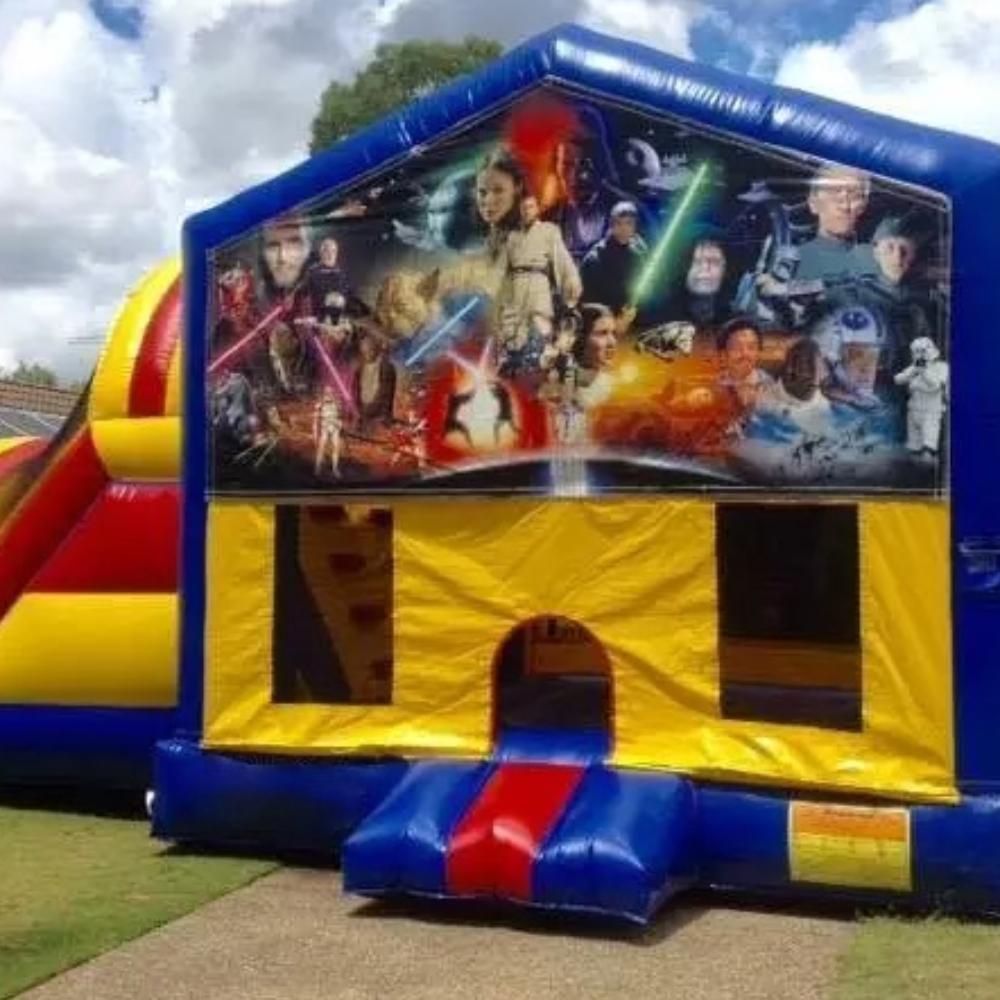 Star Wars Large Banner Jumping Castle
