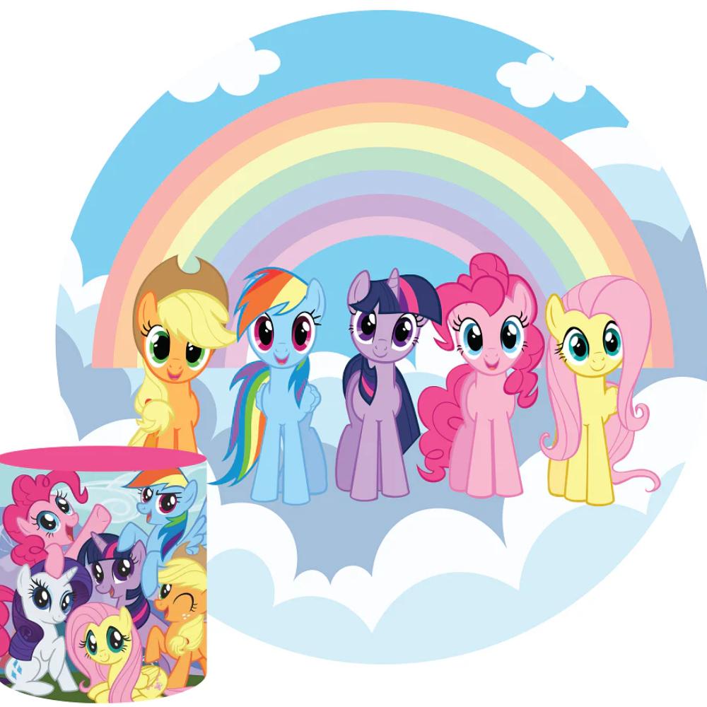 My Little Pony Round Backdrop Package