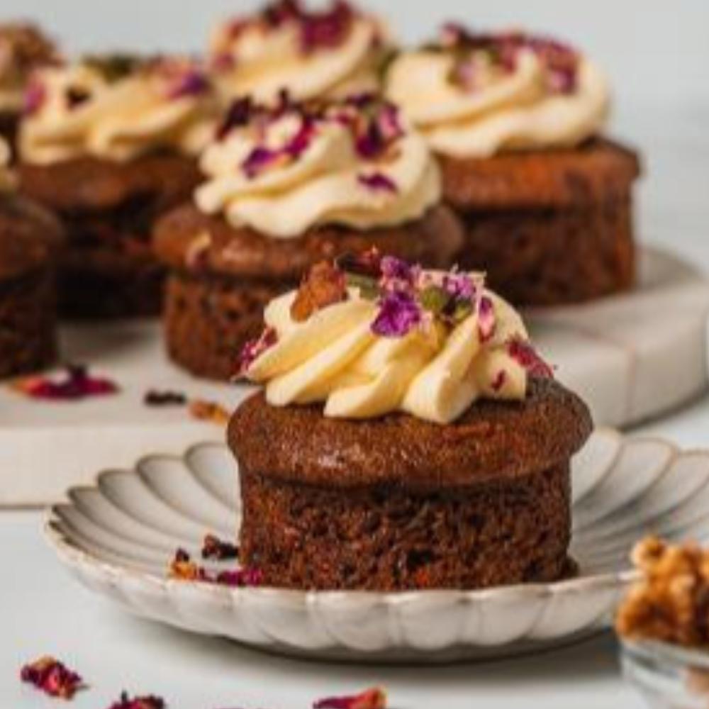Vegan Carrot Cake Cupcakes