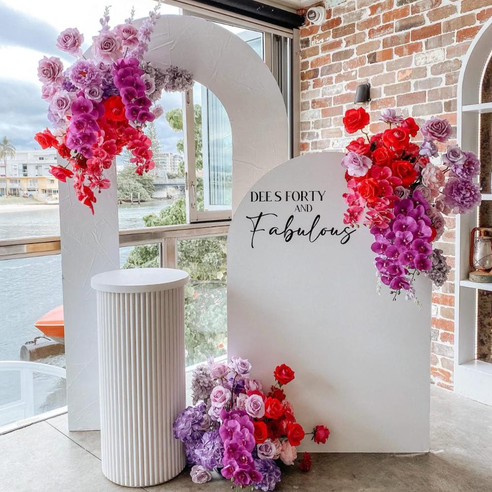 Veronica Hollow Arch and Flowers Package