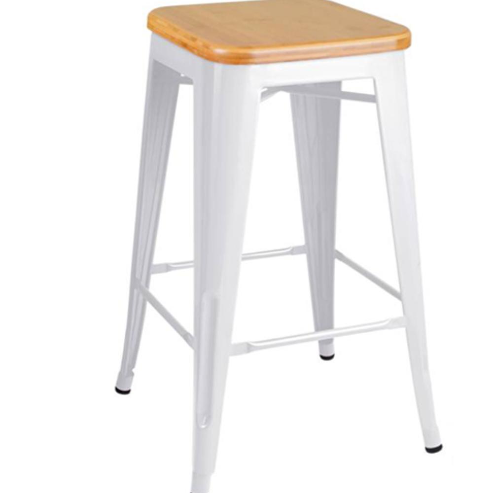 Tolix Wooden Stools