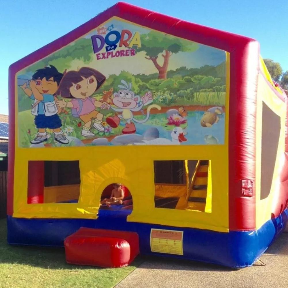 Dora the Explorer Medium Banner Jumping Castle