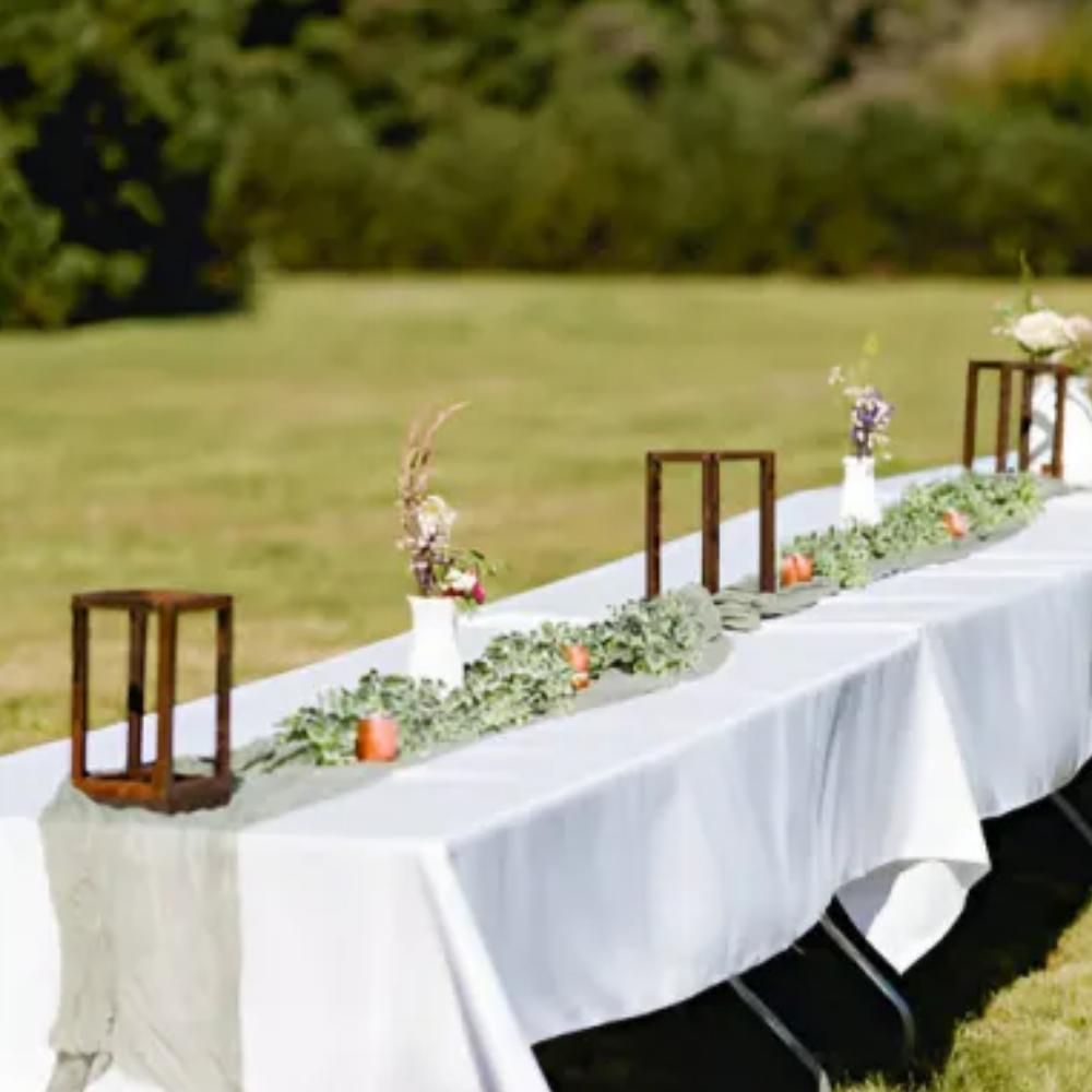 Tablecloth to suit 2.4m Trestle – White