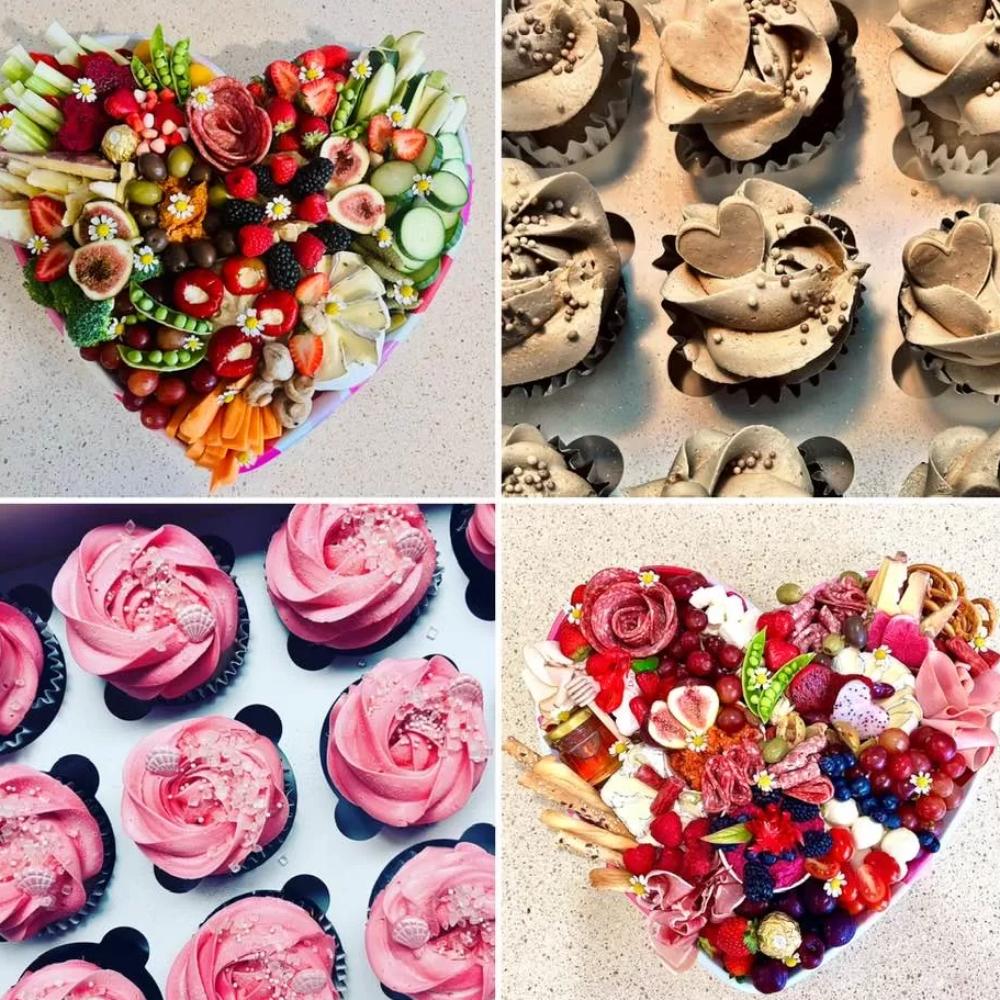 Fruit Feast Platter and Savoury Platter - Fit & Healthy Package