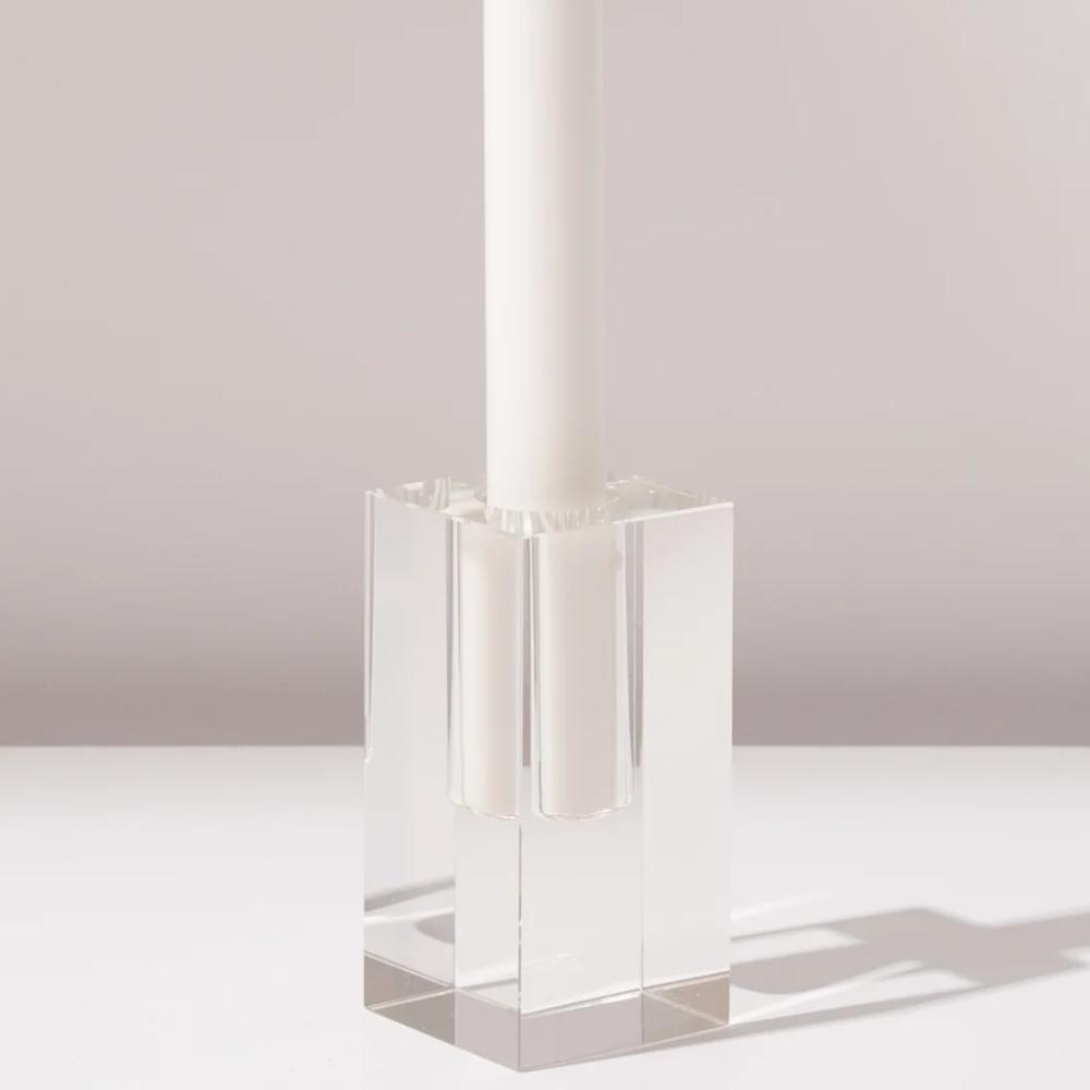 Rectangle Crystal Glass Holder