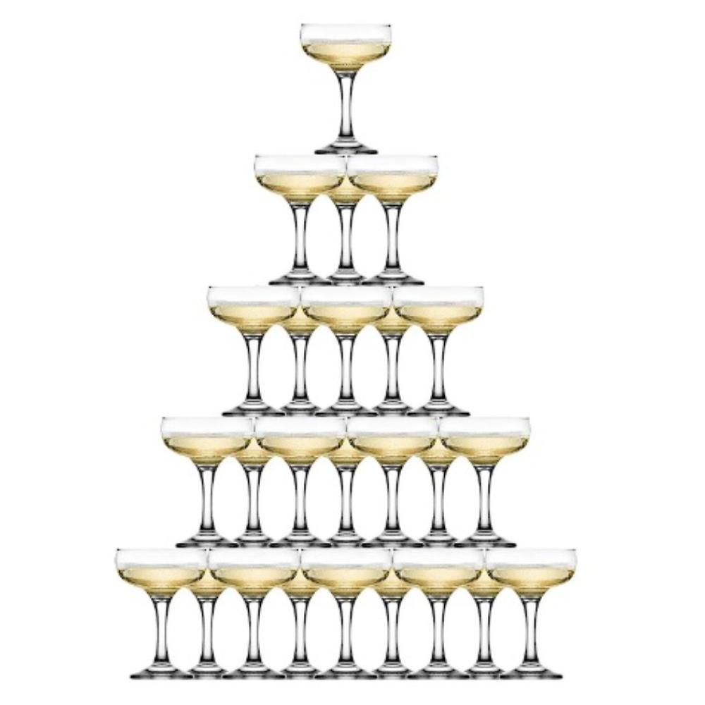 Bundle D.I.Y Champagne tower 5 tiers - 55 glasses