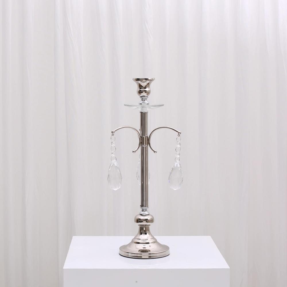 Serena Candlesticks - Small/Silver