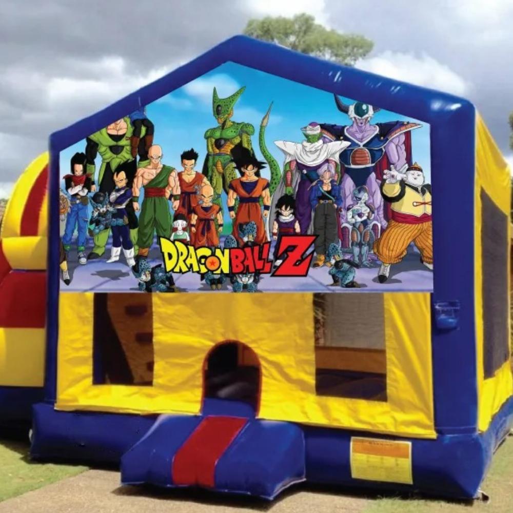 Dragonball Z Large Banner Jumping Castle
