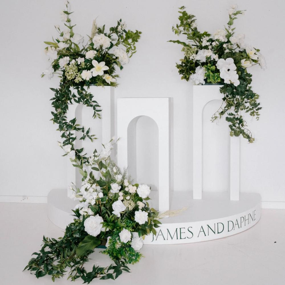 Daphne Plinth and Flowers Package