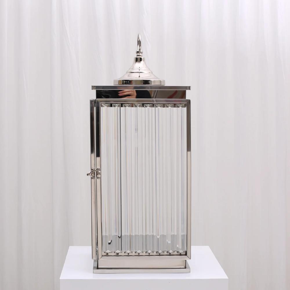 Celeste Lantern - Large / Silver