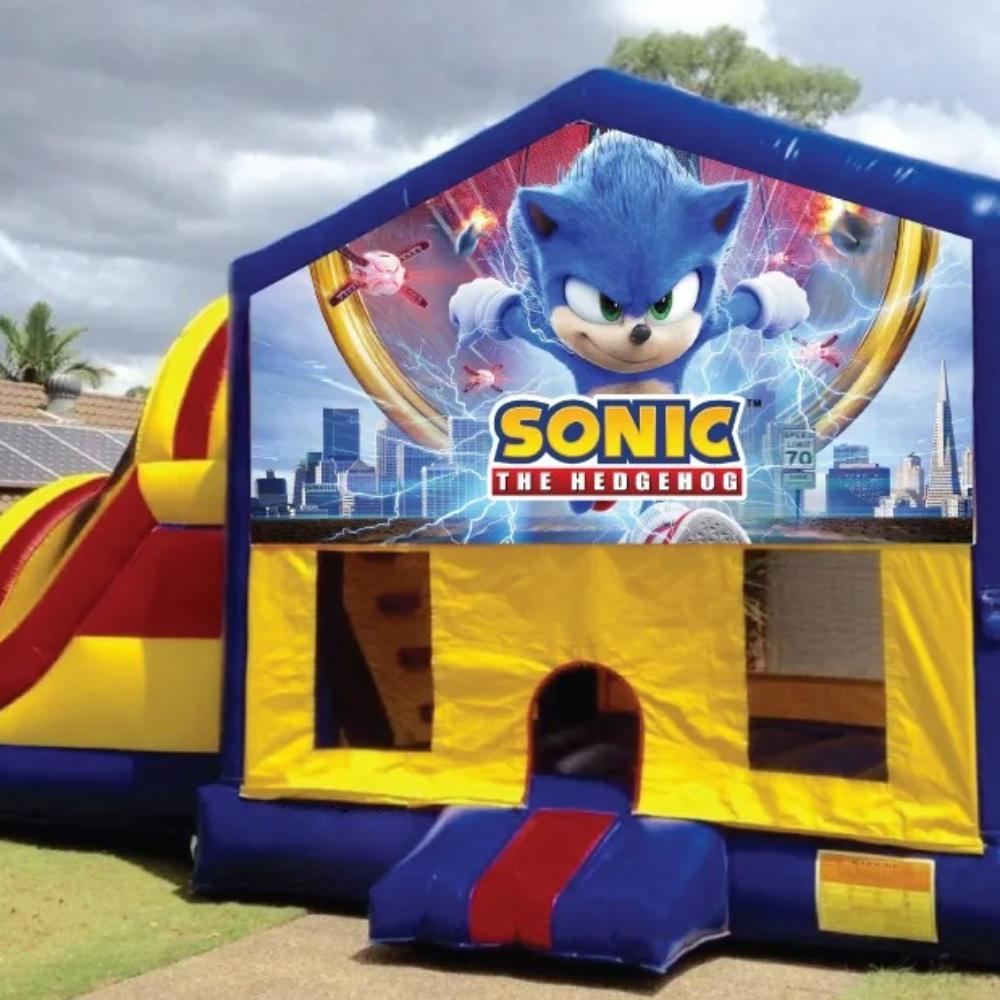 Sonic the Hedgehog Large Banner Jumping Castle