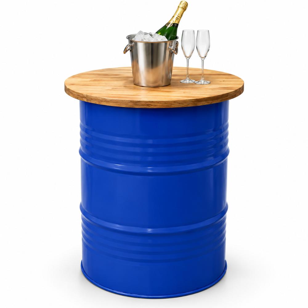 Table - Blue Drum Bar Table