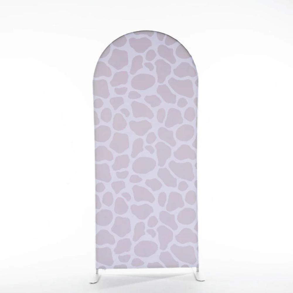 Purple Giraffe Arch backdrop