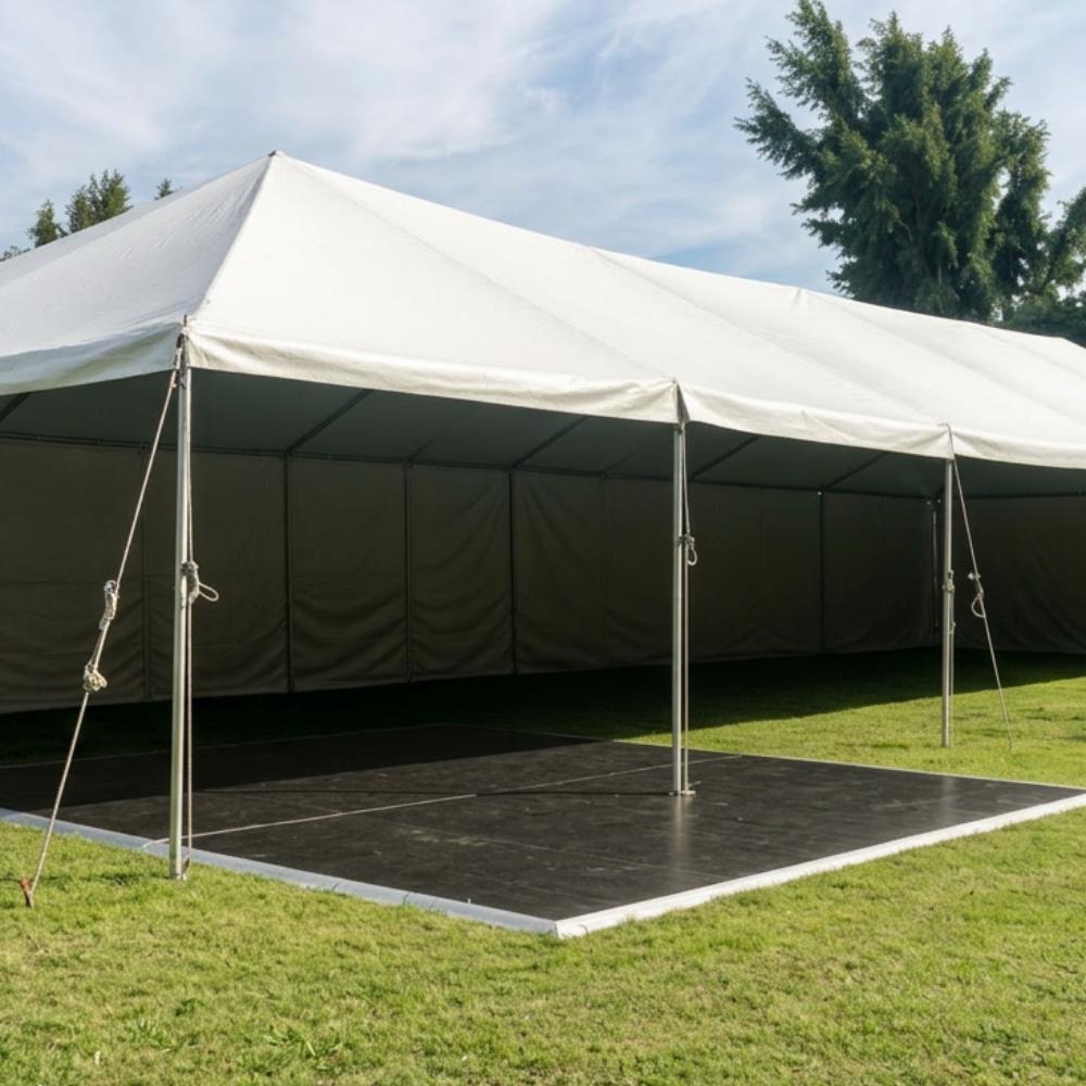 Pegged 6m x 18m Marquee