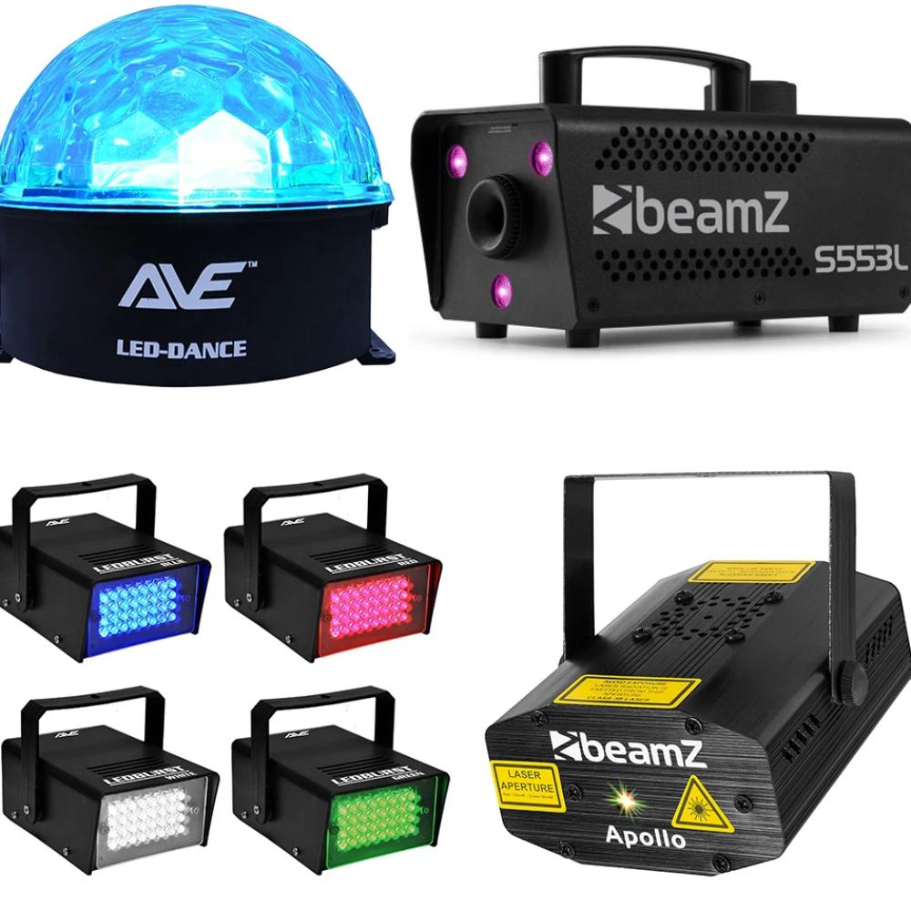 Party Pack 3 Complete Party DJ Lighting Package