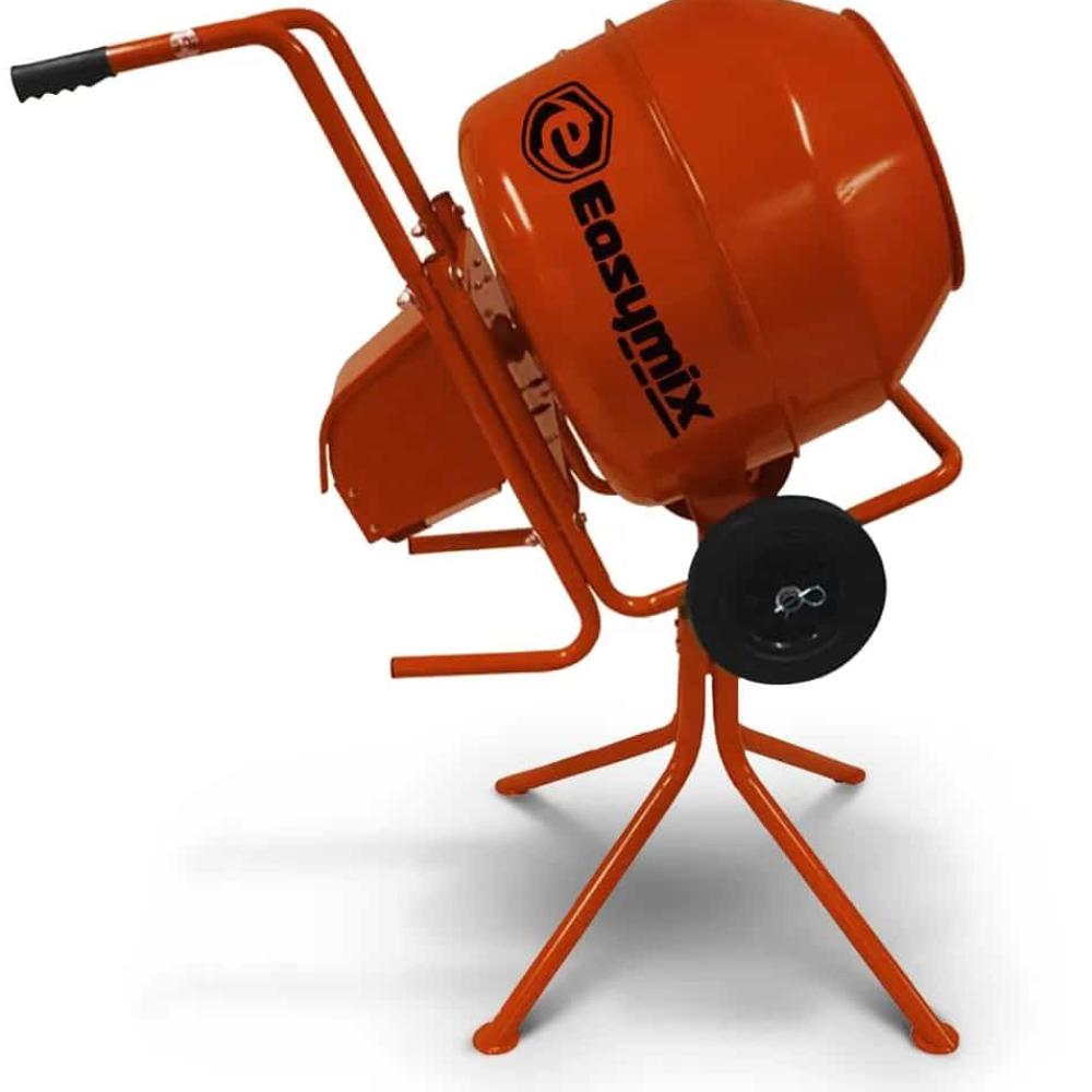 Easymix 550W 3.5CFT Industrial Front Tip Concrete & Mortar Mixer With Stand