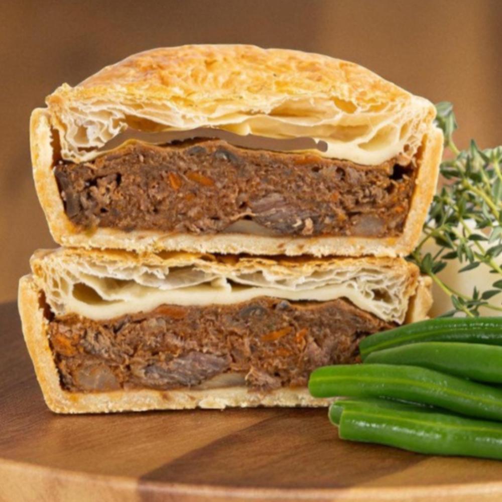 Gourmet Pies – Chicken & Leek Or Beef Burgundy - Lunch Catering