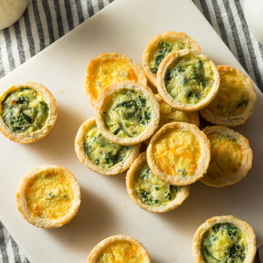 Mini Quiche Canapés Collection – Event Catering