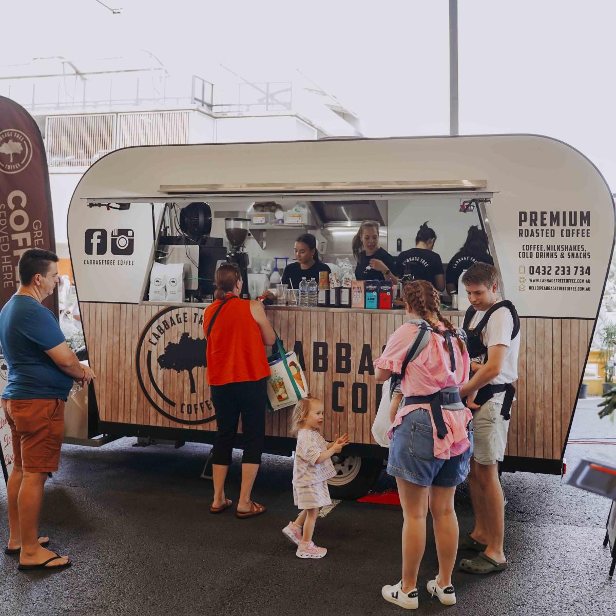 Cabbage Tree Coffee Van