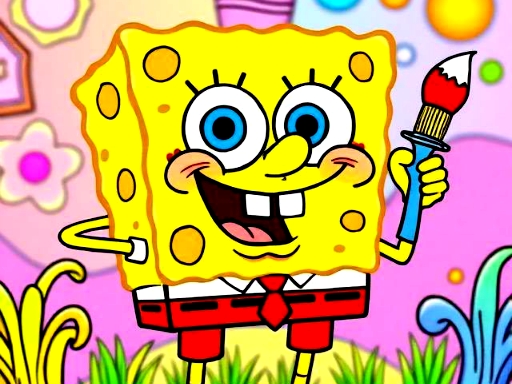 Easy Coloring Spongy Adventure