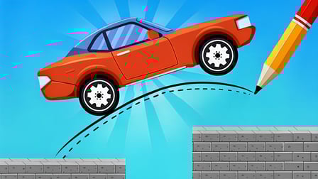 Draw One Line Bridge Puzzle