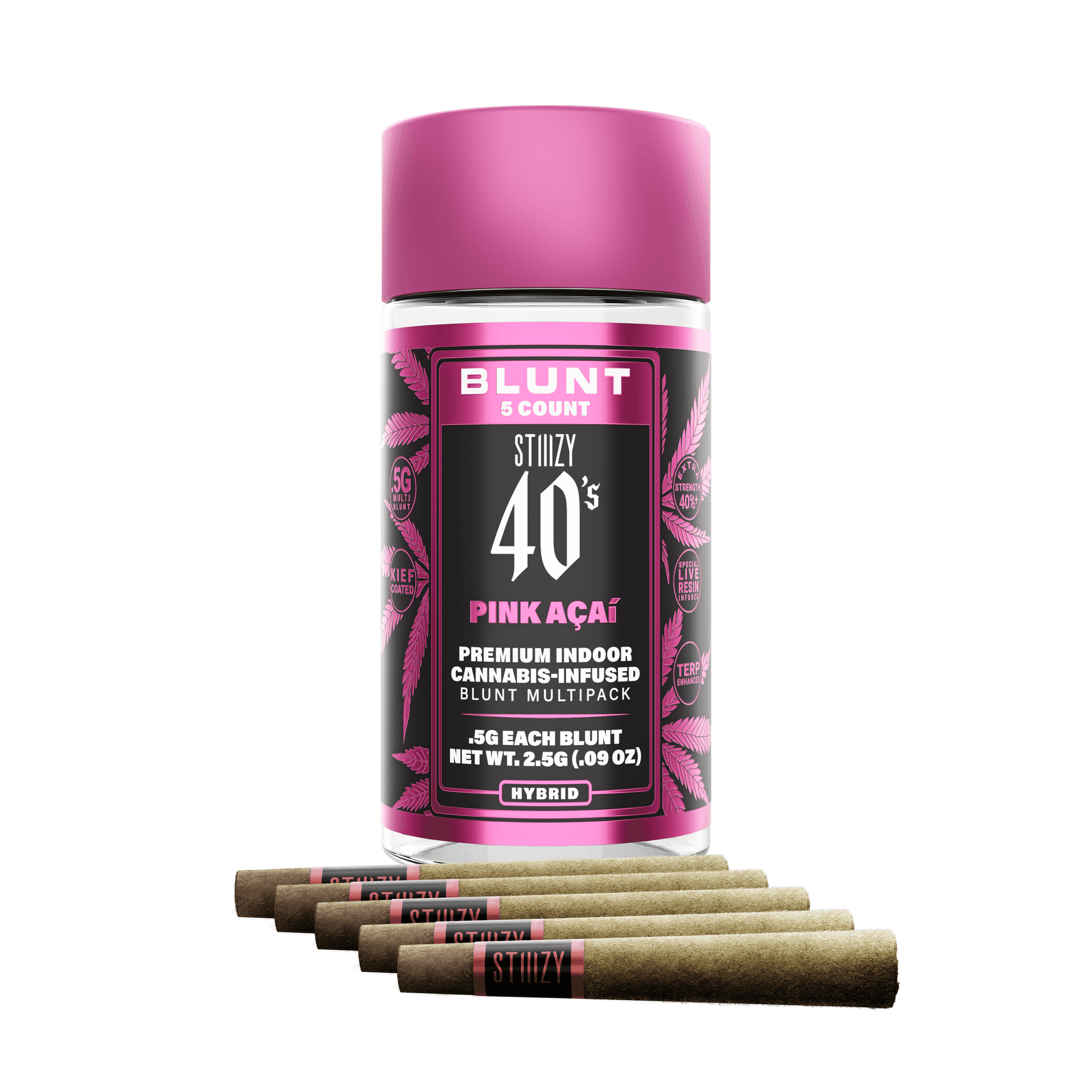 PINK ACAI - 40S BLUNT MULTIPACK .5G