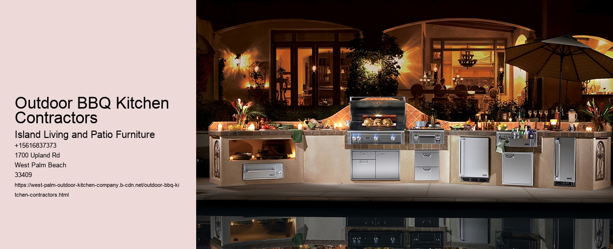 Outdoor BBQ Kitchen Contractors