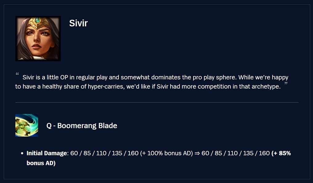 Sivir 25.19