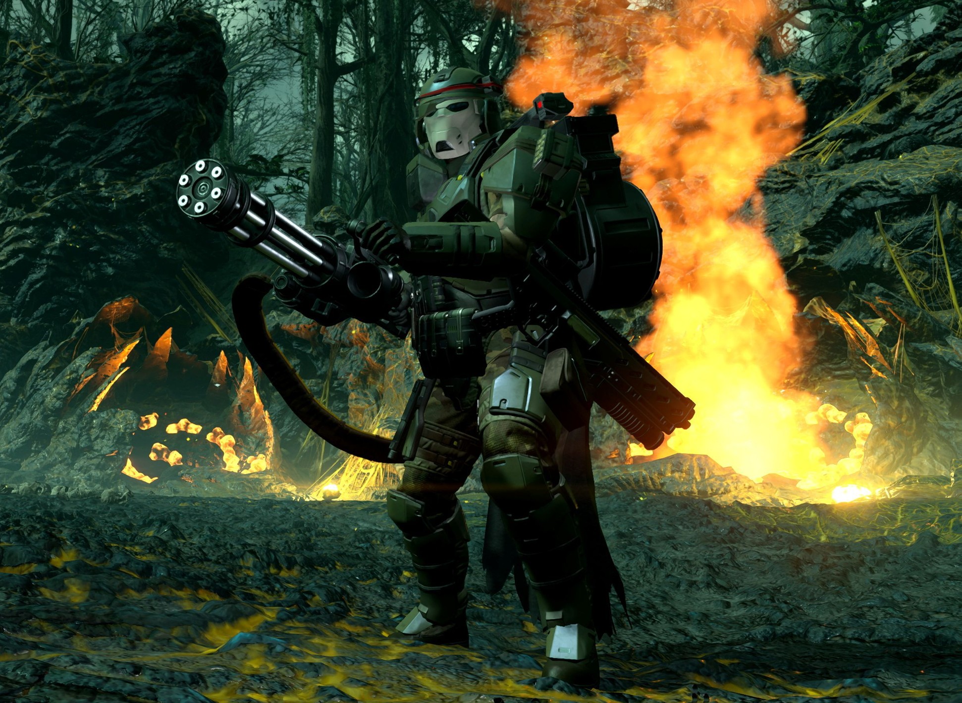 Helldivers 2 Adds a Minigun, Chainsword and More in Python Commandos Warbond